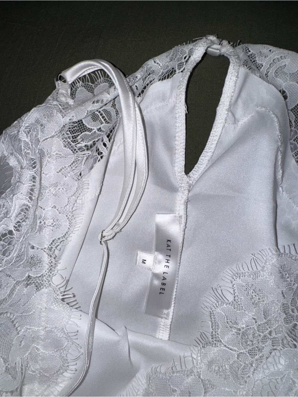 Kat the Label Olivia Bridal Lace-Trim Sleep Set - Picture 6 of 6